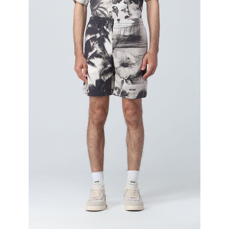 Msgm Short Men Multicolor